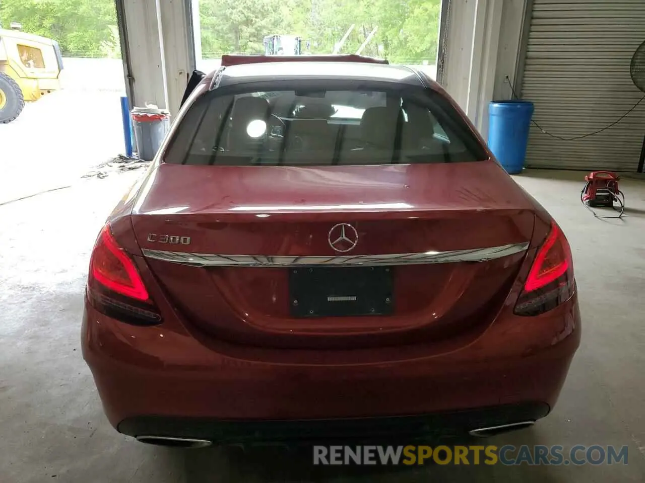6 Photograph of a damaged car 55SWF8DB6KU283459 MERCEDES-BENZ C-CLASS 2019