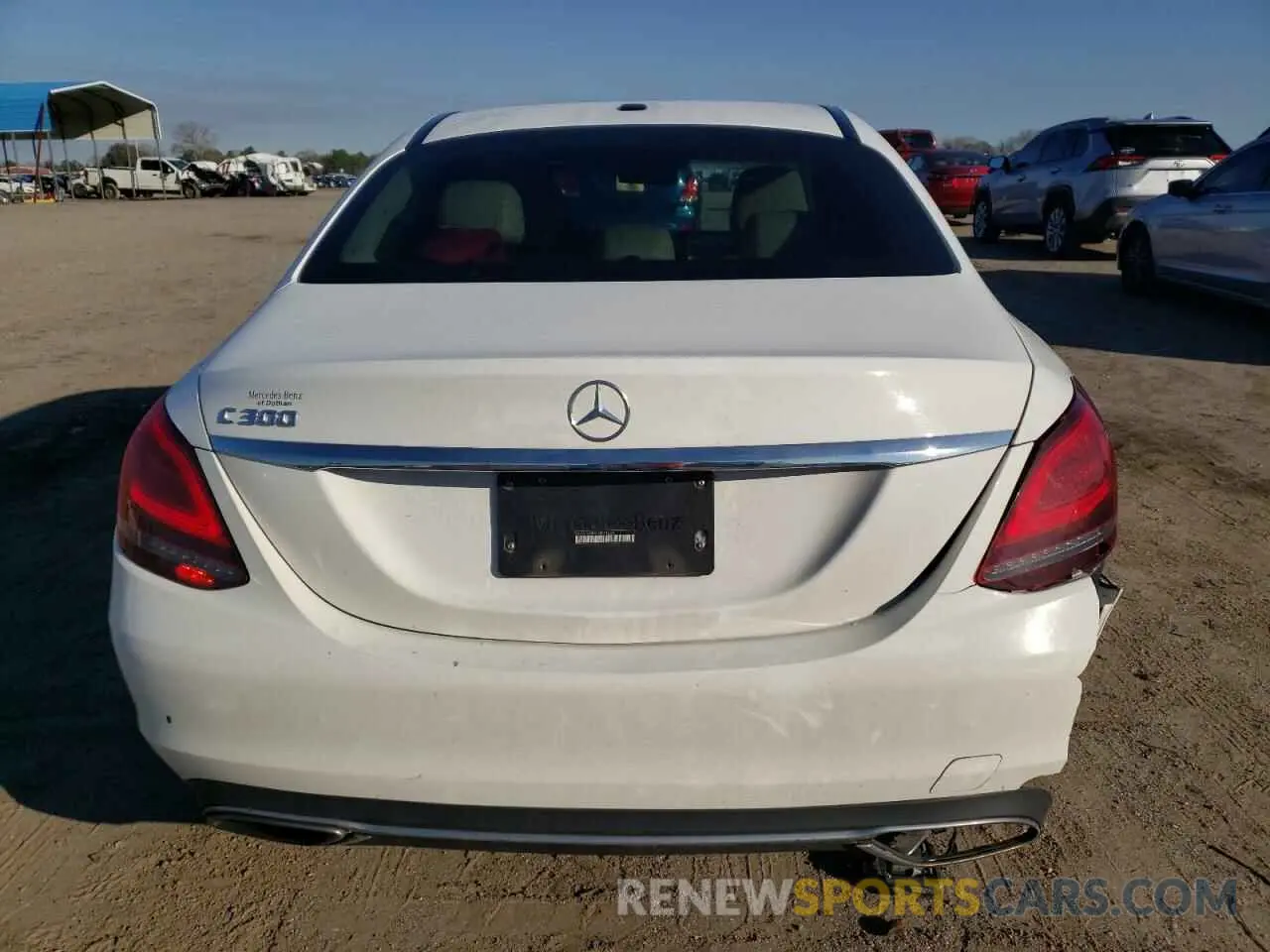 6 Photograph of a damaged car 55SWF8DB6KU311650 MERCEDES-BENZ C-CLASS 2019