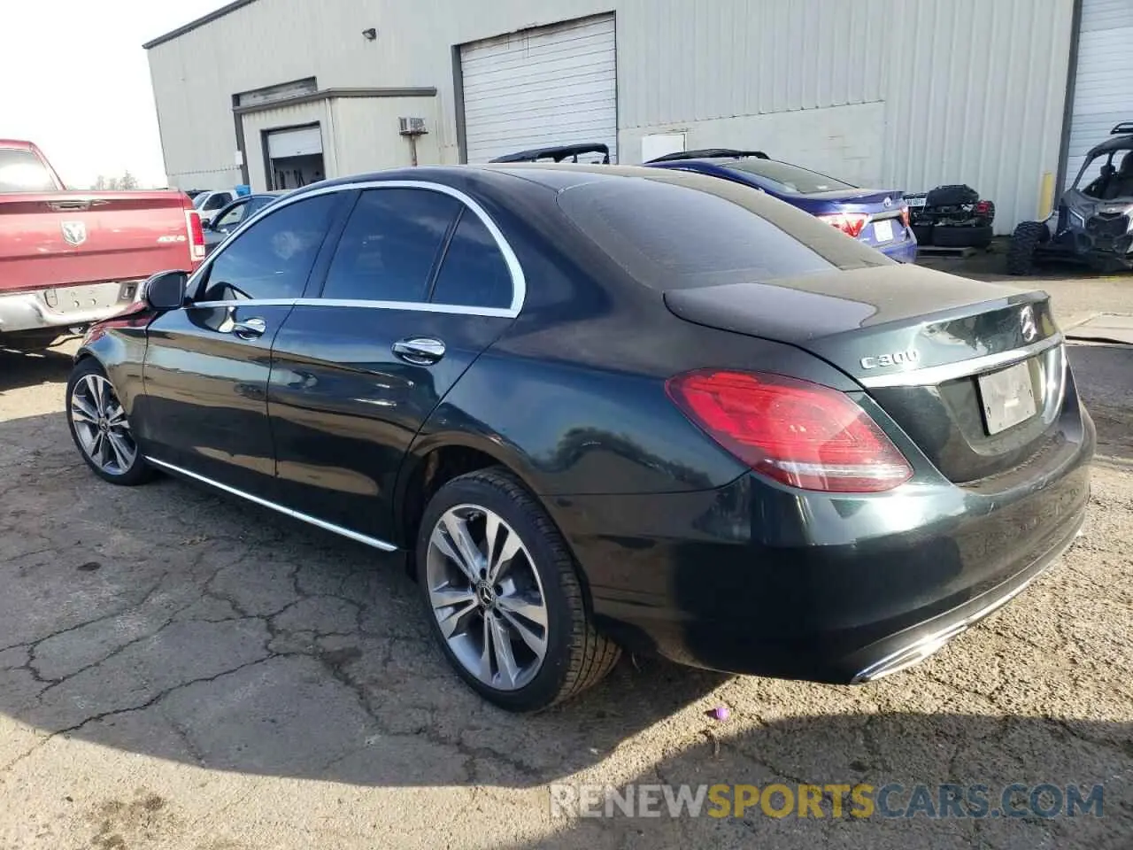 2 Photograph of a damaged car 55SWF8DB6KU311664 MERCEDES-BENZ C-CLASS 2019