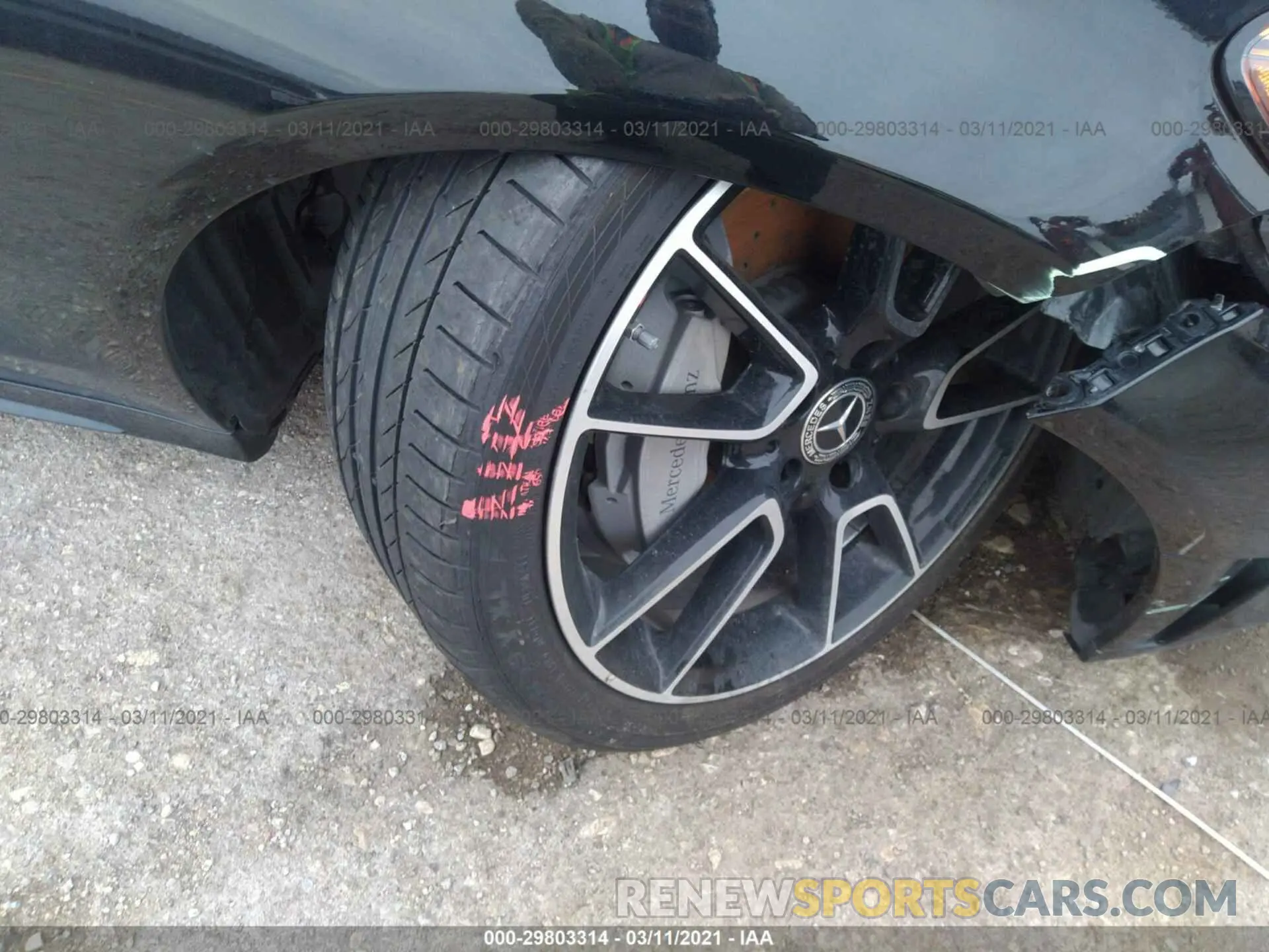 14 Photograph of a damaged car 55SWF8DB6KU321546 MERCEDES-BENZ C-CLASS 2019