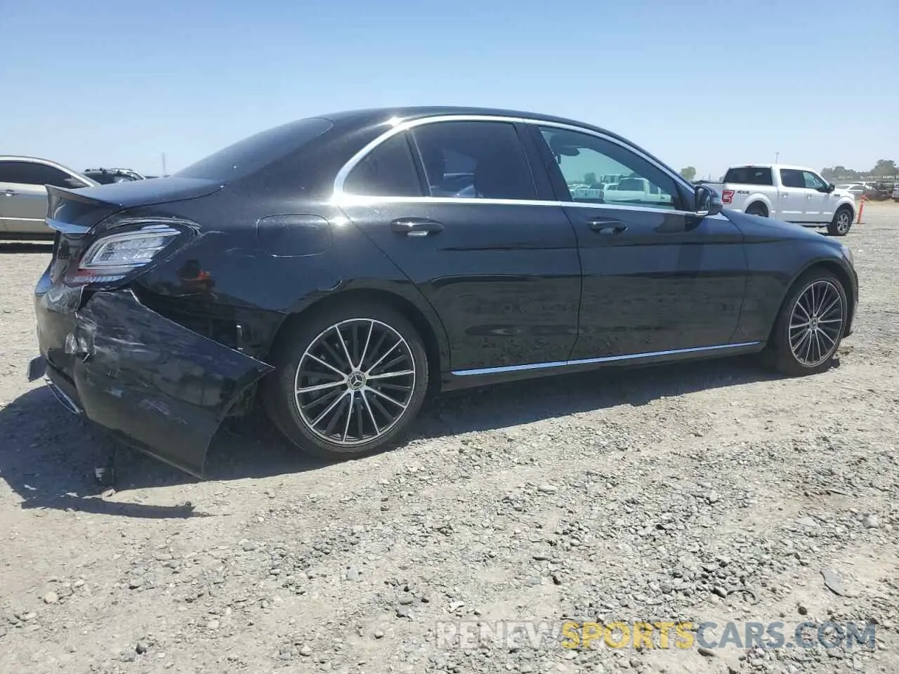 3 Фотография поврежденного автомобиля 55SWF8DB7KU308837 MERCEDES-BENZ C-CLASS 2019