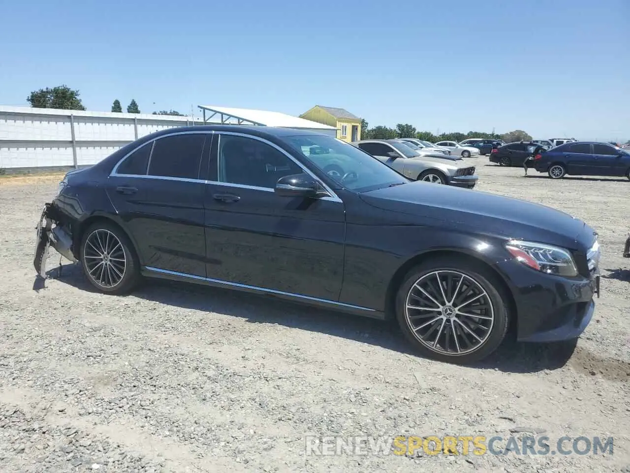 4 Фотография поврежденного автомобиля 55SWF8DB7KU308837 MERCEDES-BENZ C-CLASS 2019