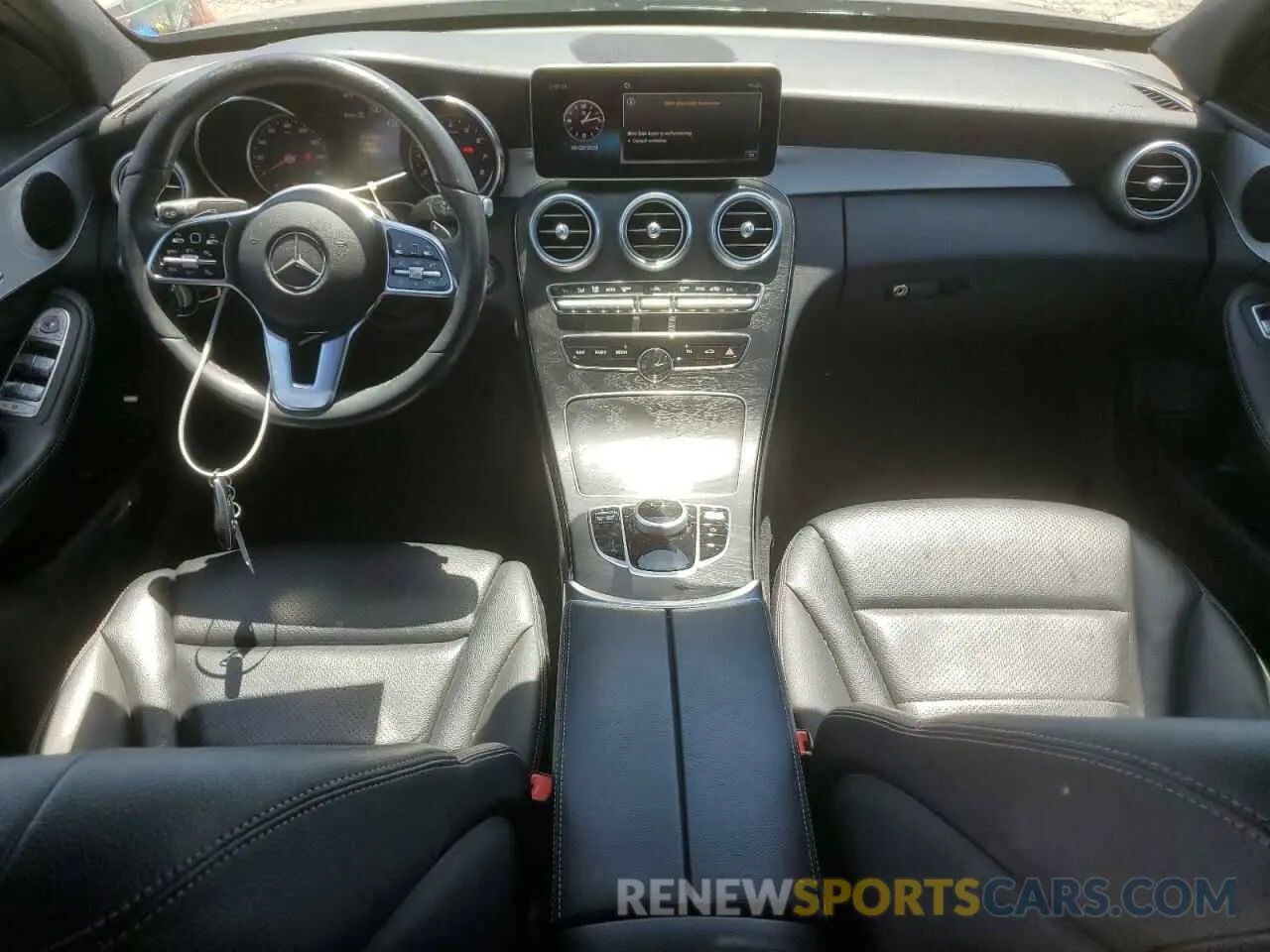 8 Фотография поврежденного автомобиля 55SWF8DB7KU308837 MERCEDES-BENZ C-CLASS 2019