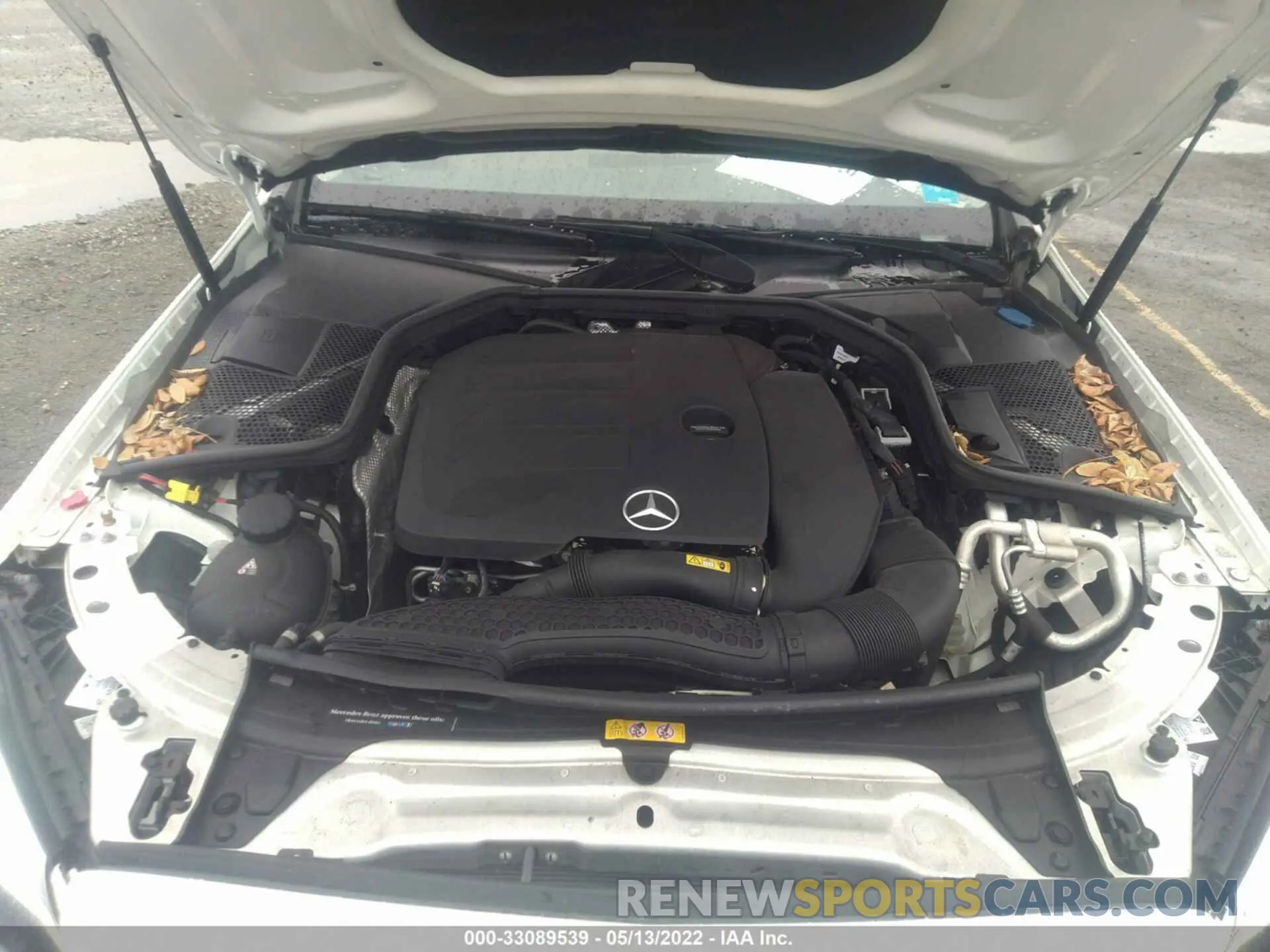 10 Фотография поврежденного автомобиля 55SWF8DB7KU317229 MERCEDES-BENZ C-CLASS 2019