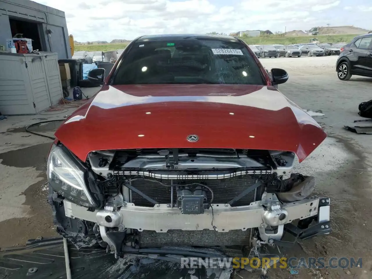 5 Photograph of a damaged car 55SWF8DB8KU283303 MERCEDES-BENZ C-CLASS 2019