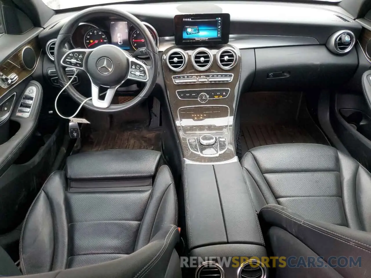 8 Photograph of a damaged car 55SWF8DB8KU293605 MERCEDES-BENZ C-CLASS 2019
