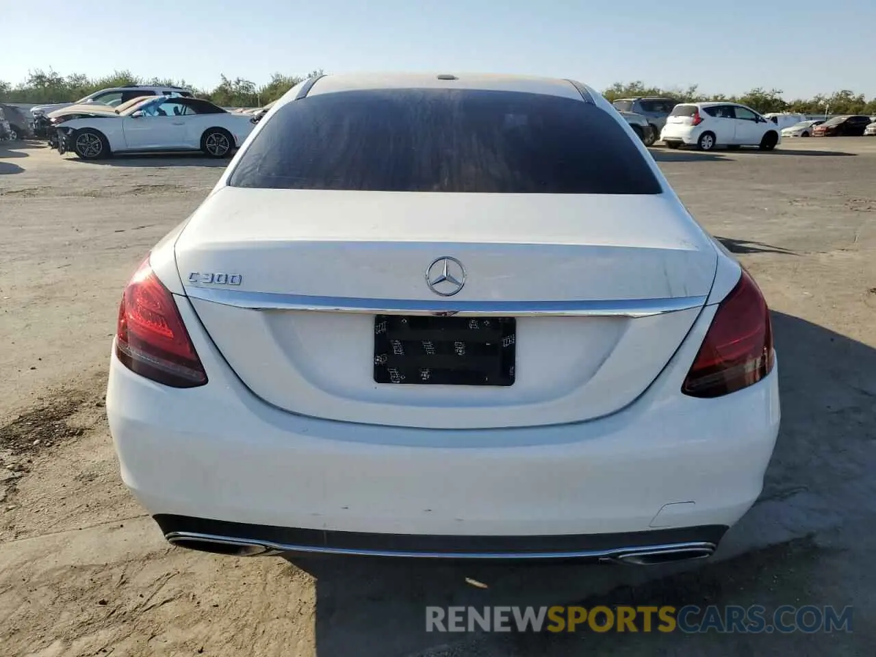 6 Photograph of a damaged car 55SWF8DB8KU314341 MERCEDES-BENZ C-CLASS 2019