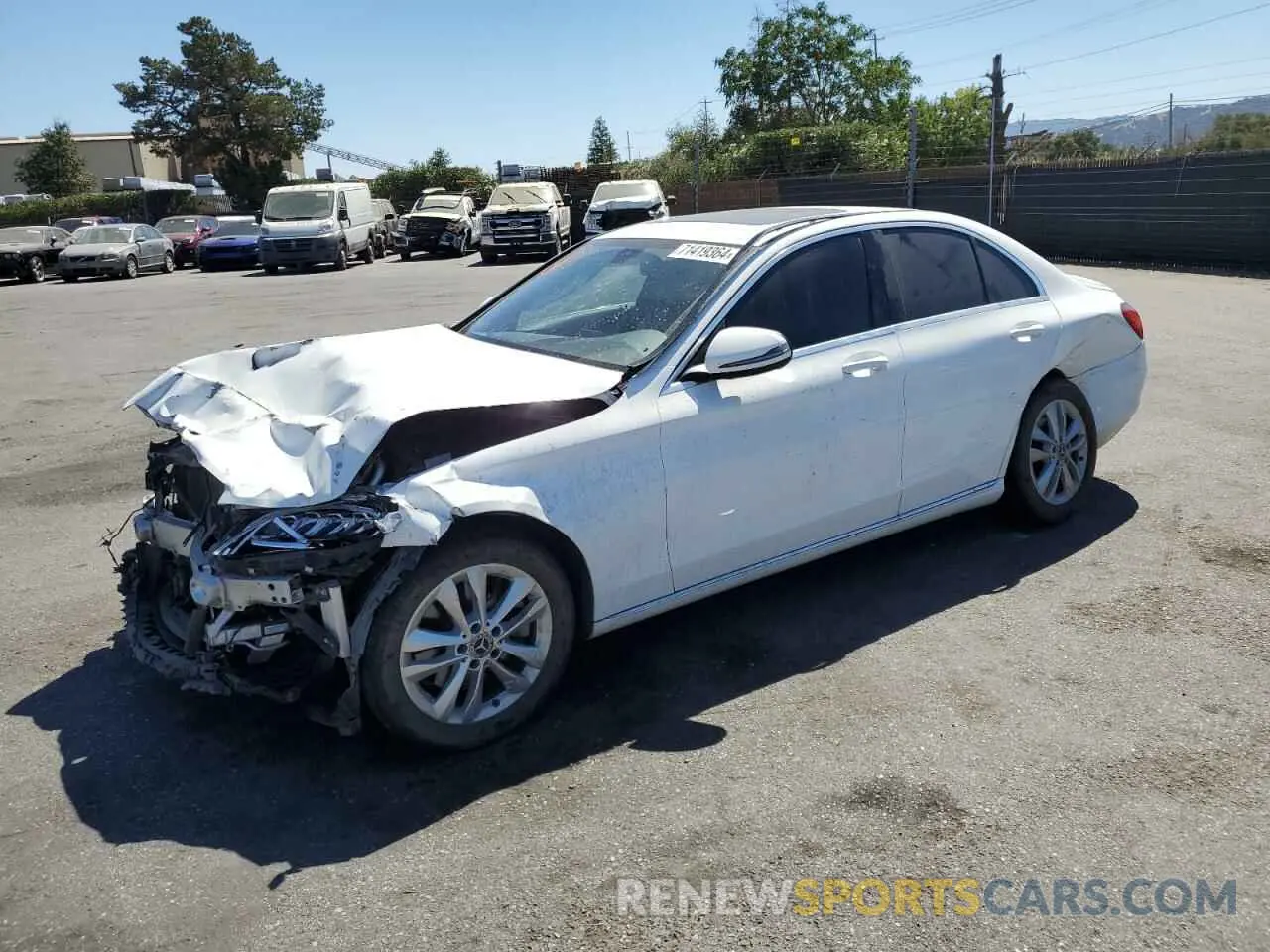 1 Photograph of a damaged car 55SWF8DB8KU317739 MERCEDES-BENZ C-CLASS 2019