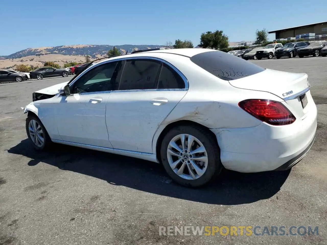 2 Photograph of a damaged car 55SWF8DB8KU317739 MERCEDES-BENZ C-CLASS 2019