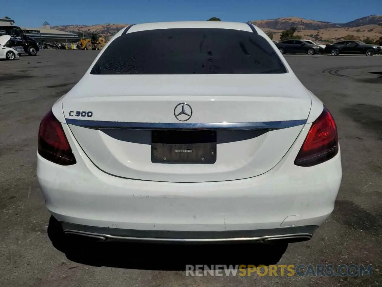 6 Photograph of a damaged car 55SWF8DB8KU317739 MERCEDES-BENZ C-CLASS 2019