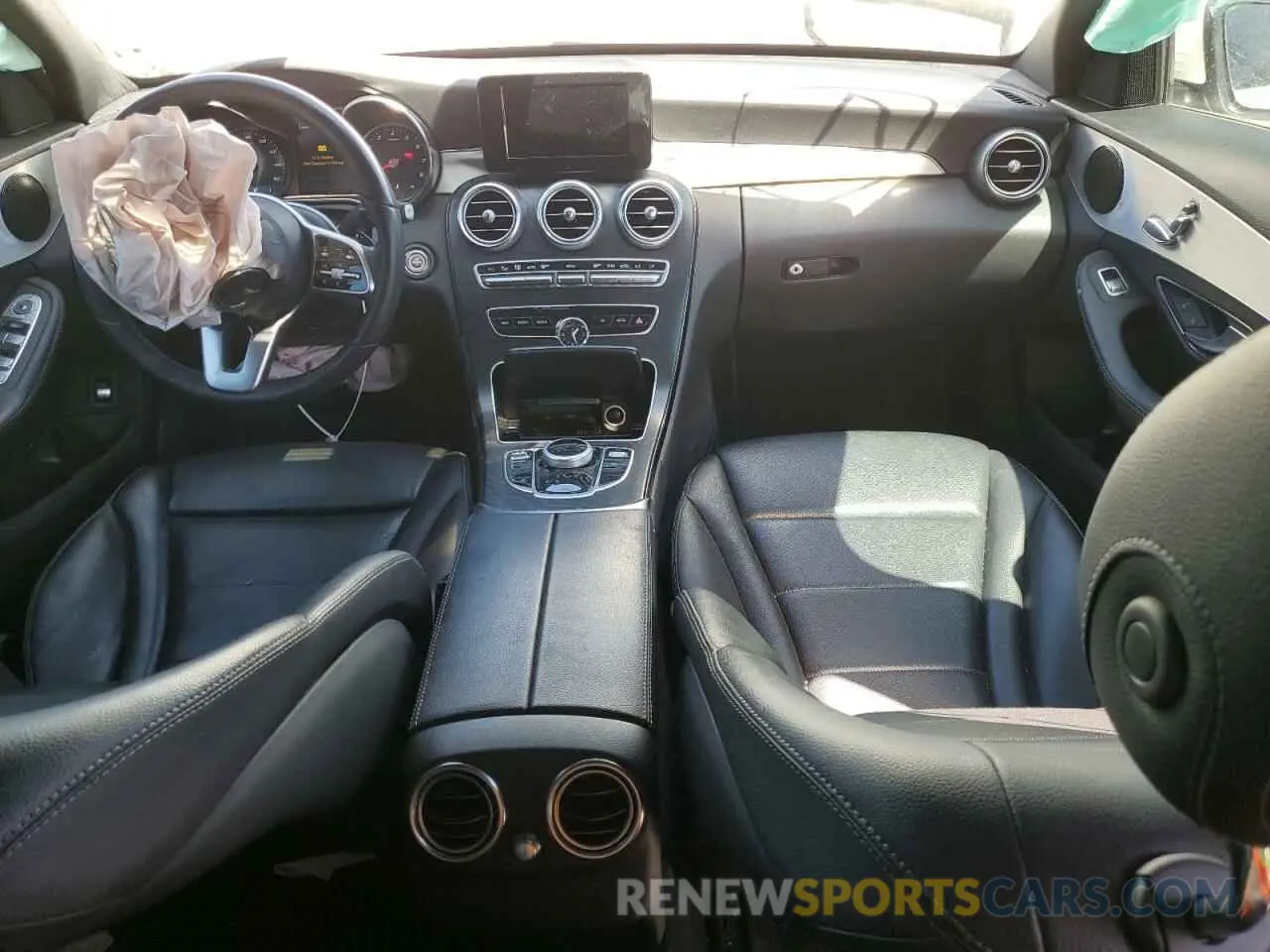 8 Photograph of a damaged car 55SWF8DB8KU317739 MERCEDES-BENZ C-CLASS 2019