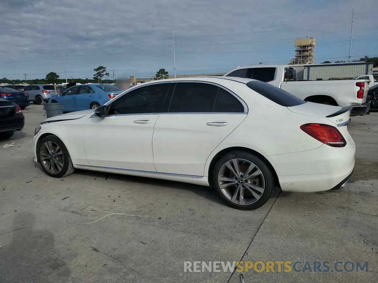 2 Photograph of a damaged car 55SWF8DB9KU289367 MERCEDES-BENZ C-CLASS 2019
