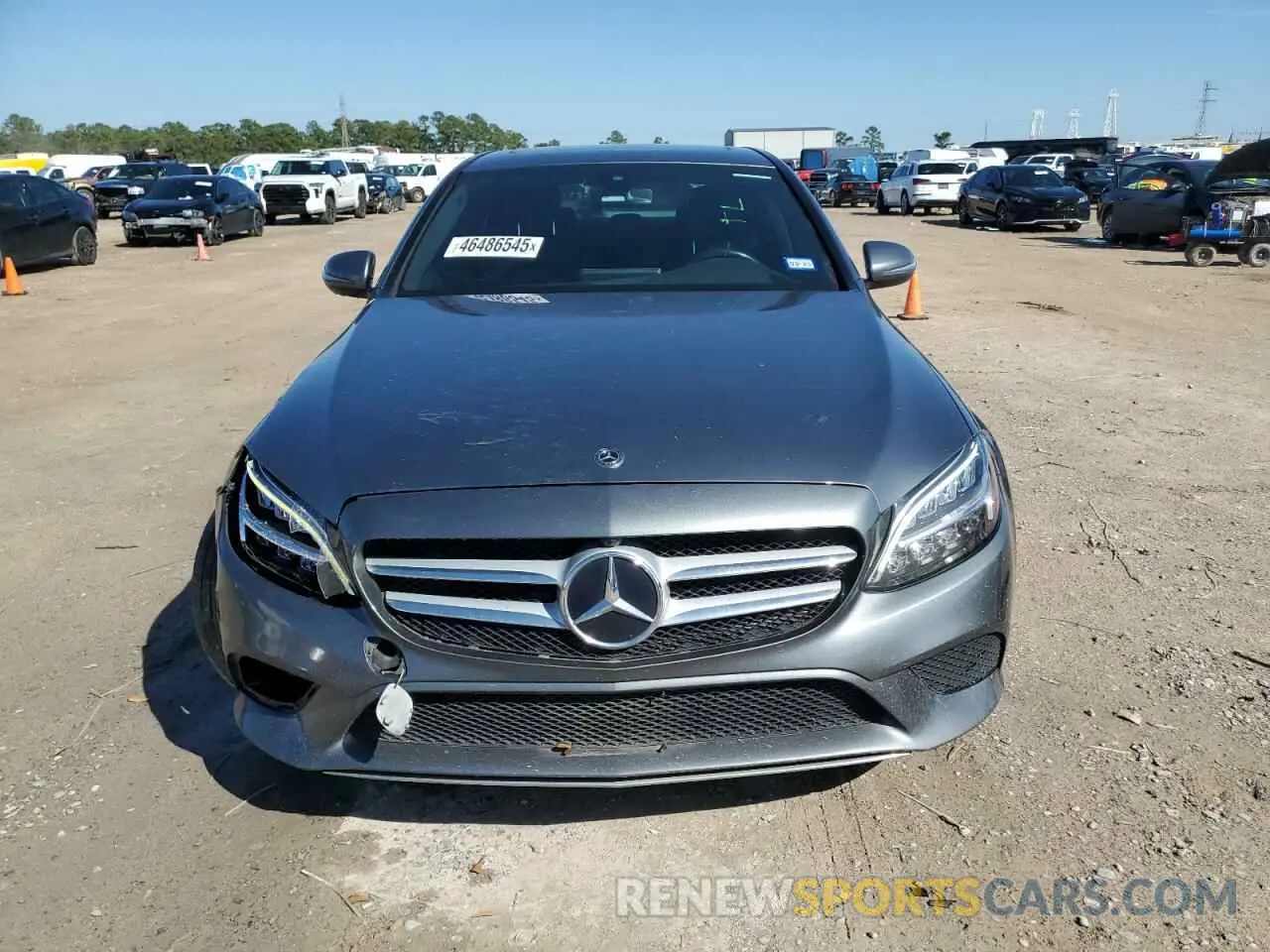 5 Фотография поврежденного автомобиля 55SWF8DB9KU301551 MERCEDES-BENZ C-CLASS 2019