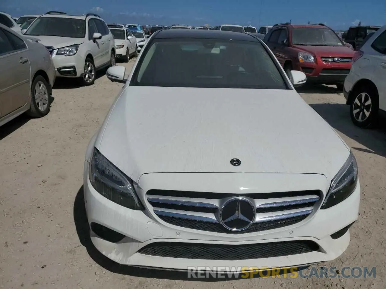 5 Photograph of a damaged car 55SWF8DB9KU306796 MERCEDES-BENZ C-CLASS 2019