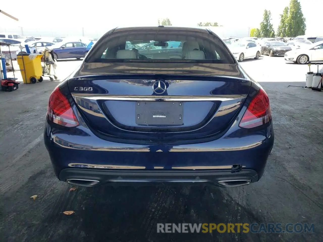 6 Photograph of a damaged car 55SWF8DB9KU313487 MERCEDES-BENZ C-CLASS 2019