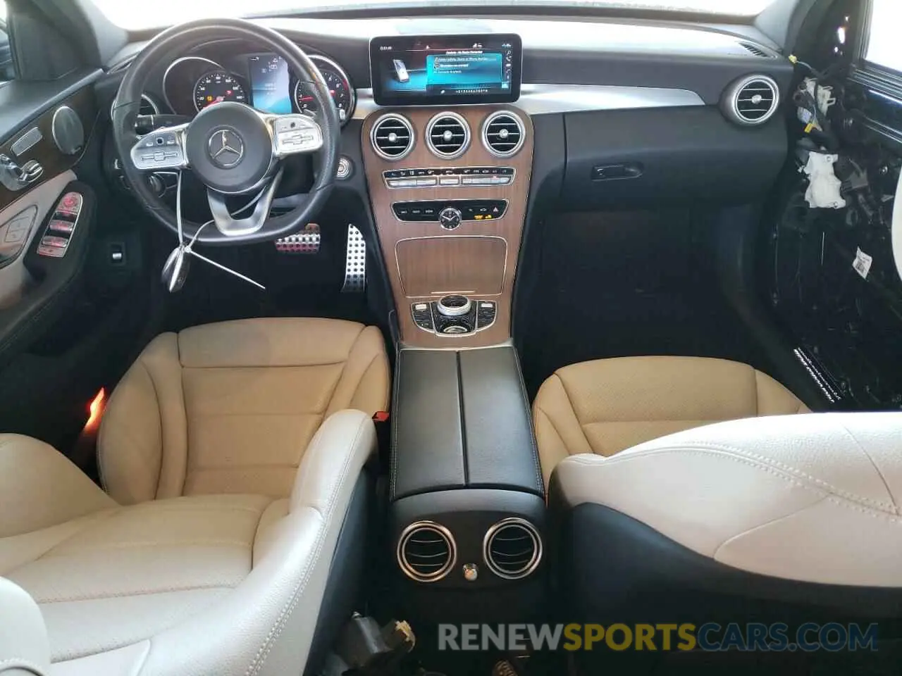 8 Photograph of a damaged car 55SWF8DB9KU313487 MERCEDES-BENZ C-CLASS 2019