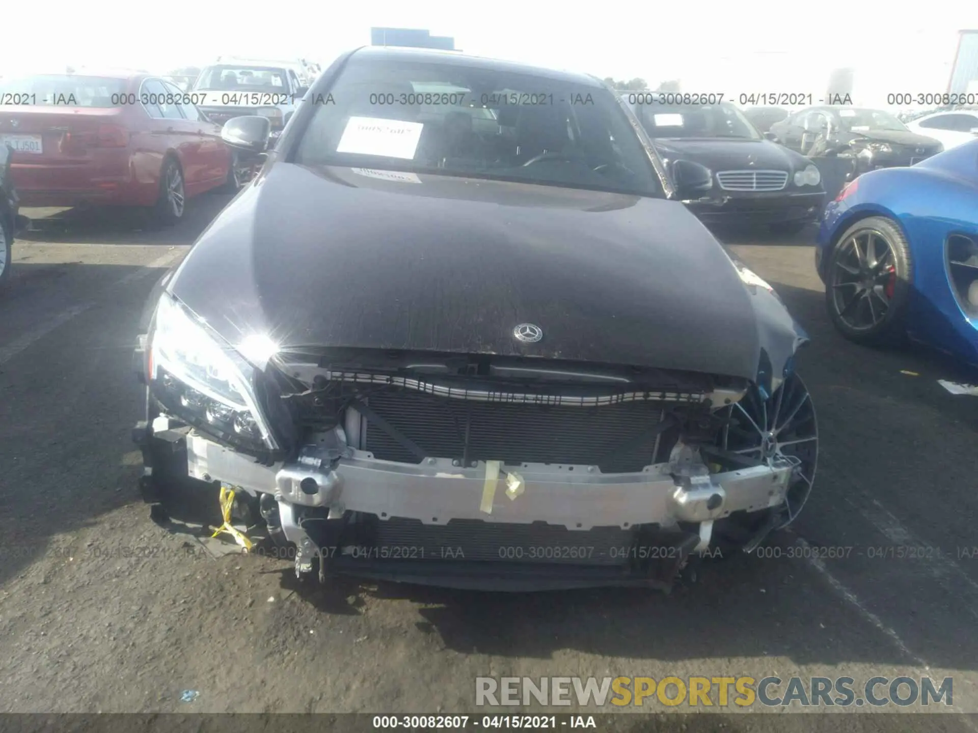 6 Photograph of a damaged car 55SWF8DB9KU313666 MERCEDES-BENZ C-CLASS 2019
