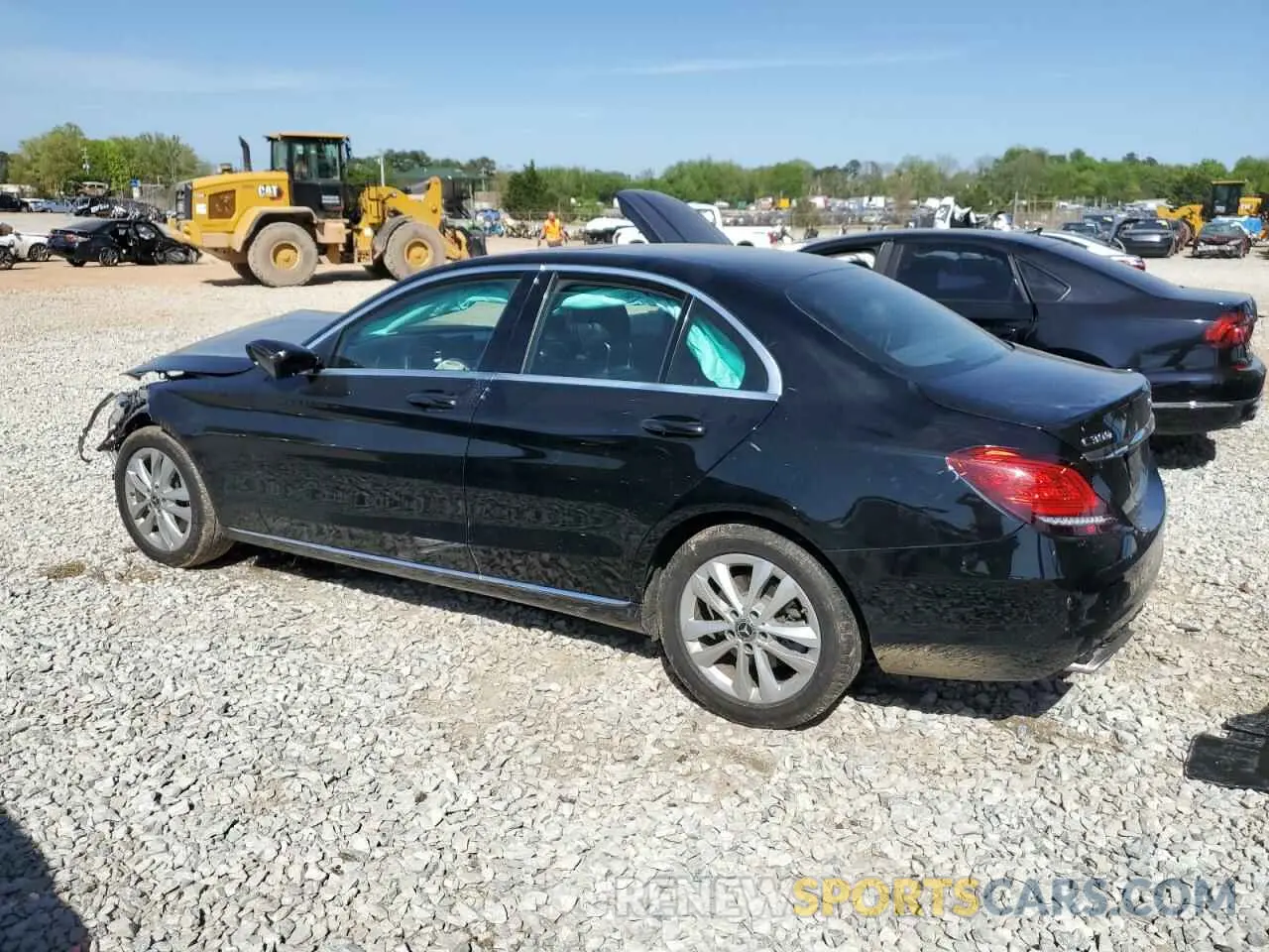 2 Фотография поврежденного автомобиля 55SWF8DBXKU294402 MERCEDES-BENZ C-CLASS 2019