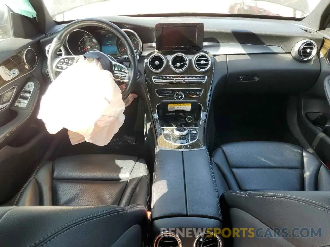 8 Фотография поврежденного автомобиля 55SWF8DBXKU294402 MERCEDES-BENZ C-CLASS 2019