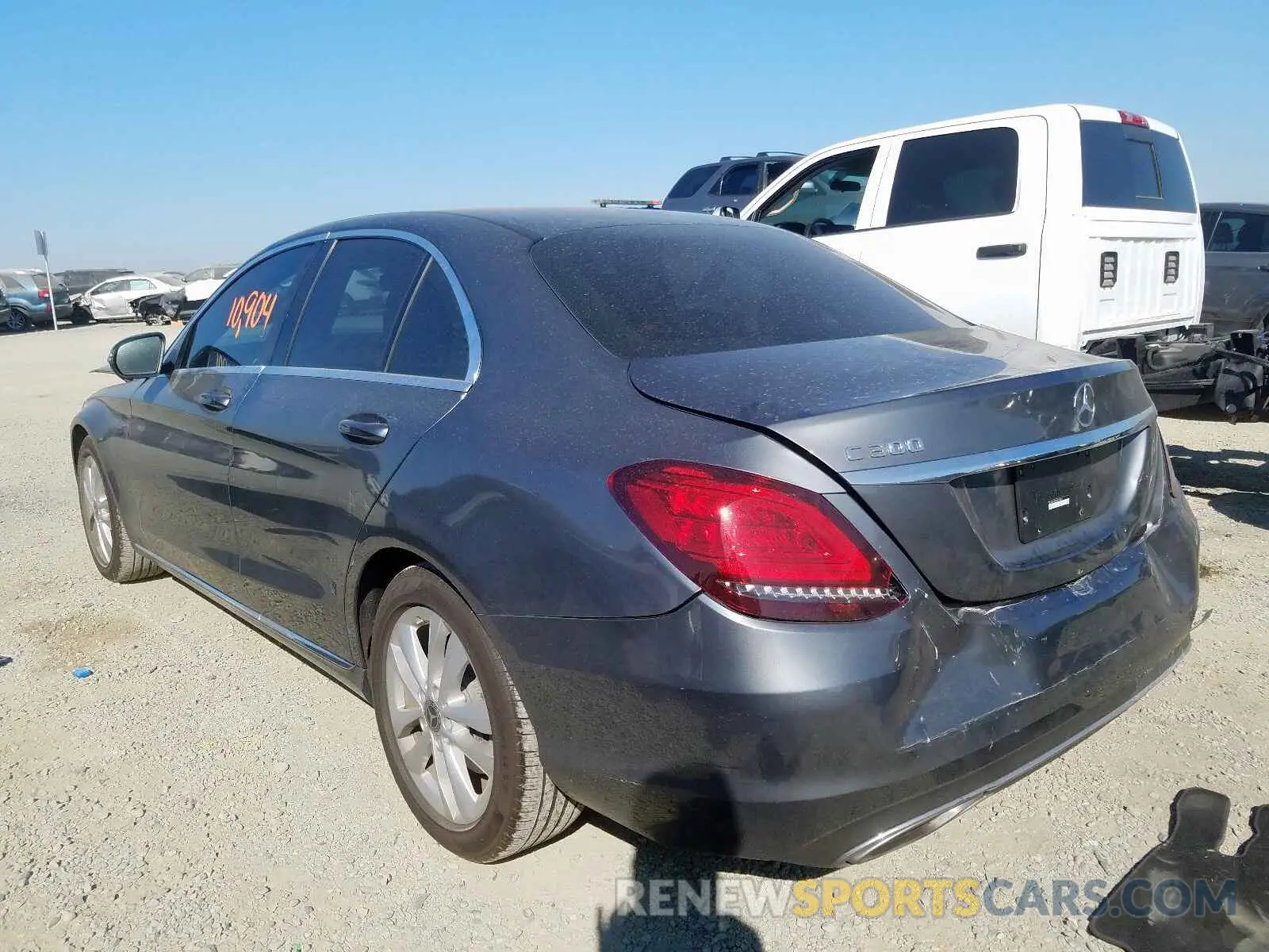 3 Photograph of a damaged car 55SWF8DBXKU295520 MERCEDES-BENZ C CLASS 2019