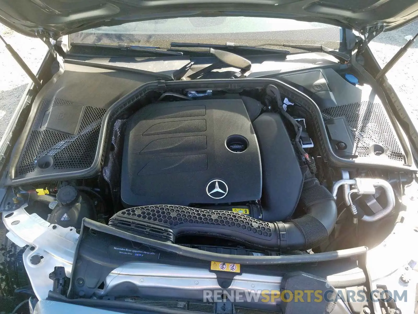 7 Photograph of a damaged car 55SWF8DBXKU295520 MERCEDES-BENZ C CLASS 2019