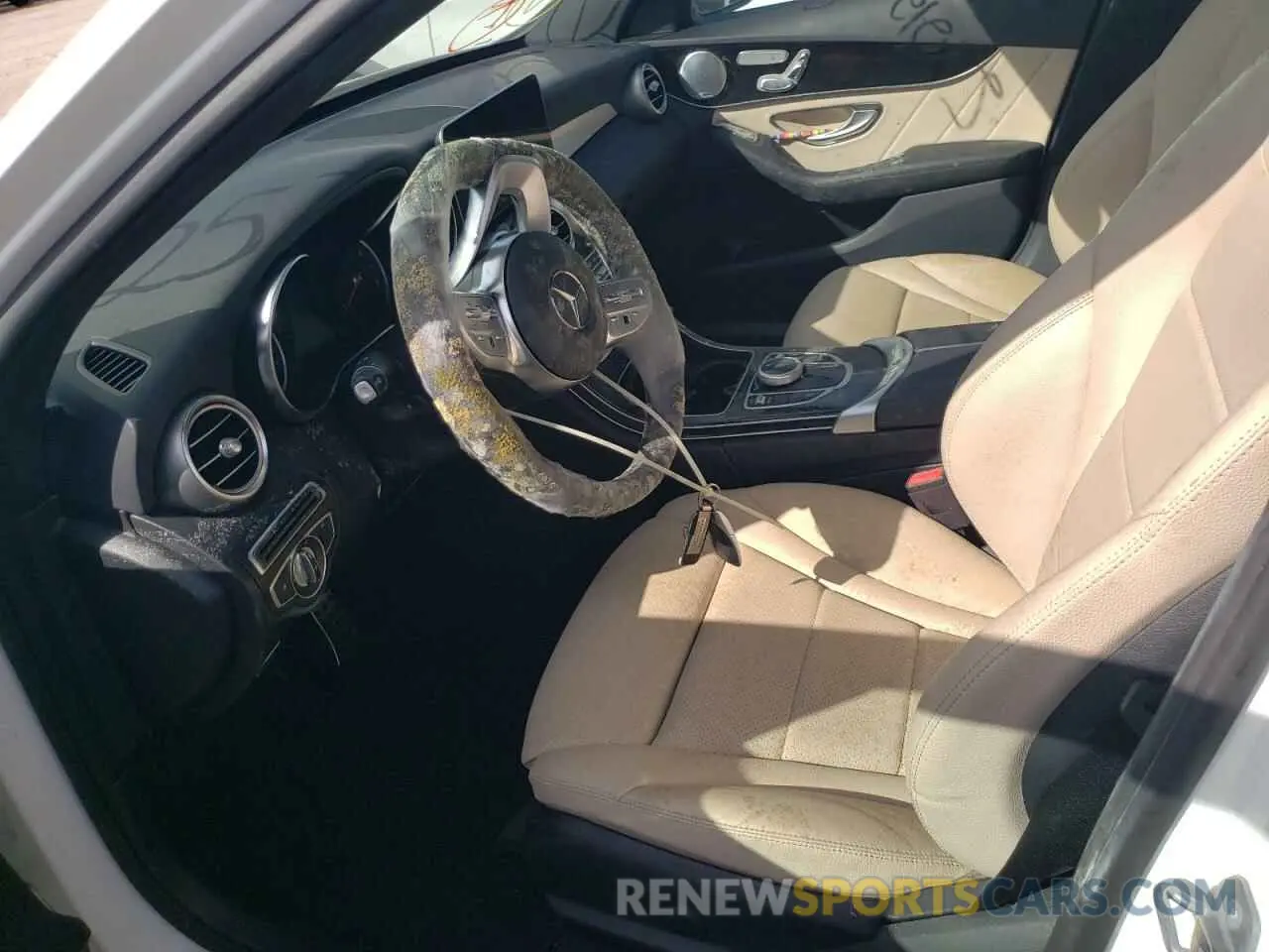 5 Фотография поврежденного автомобиля 55SWF8DBXKU309836 MERCEDES-BENZ C-CLASS 2019
