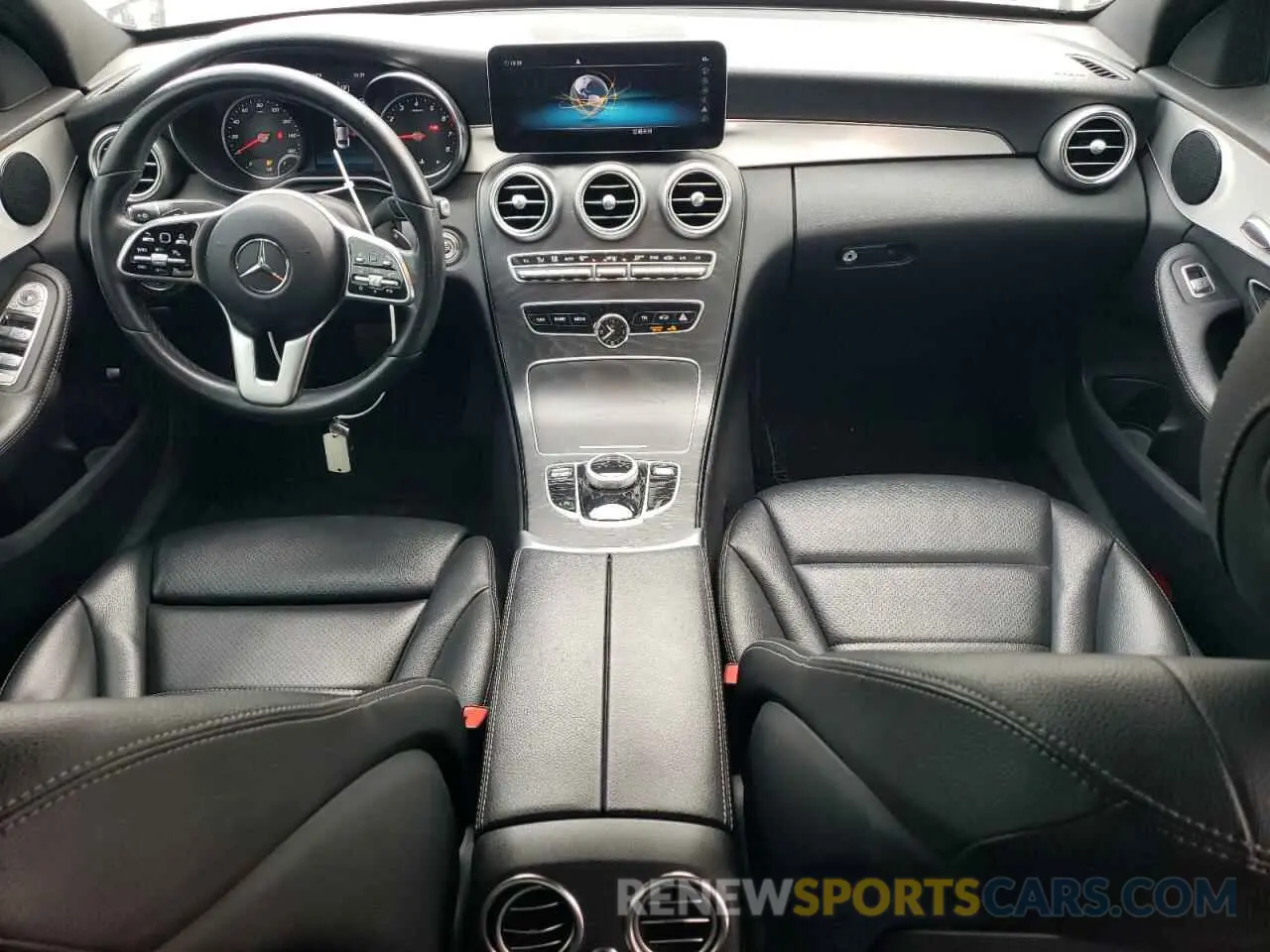 8 Фотография поврежденного автомобиля 55SWF8DBXKU319380 MERCEDES-BENZ C-CLASS 2019