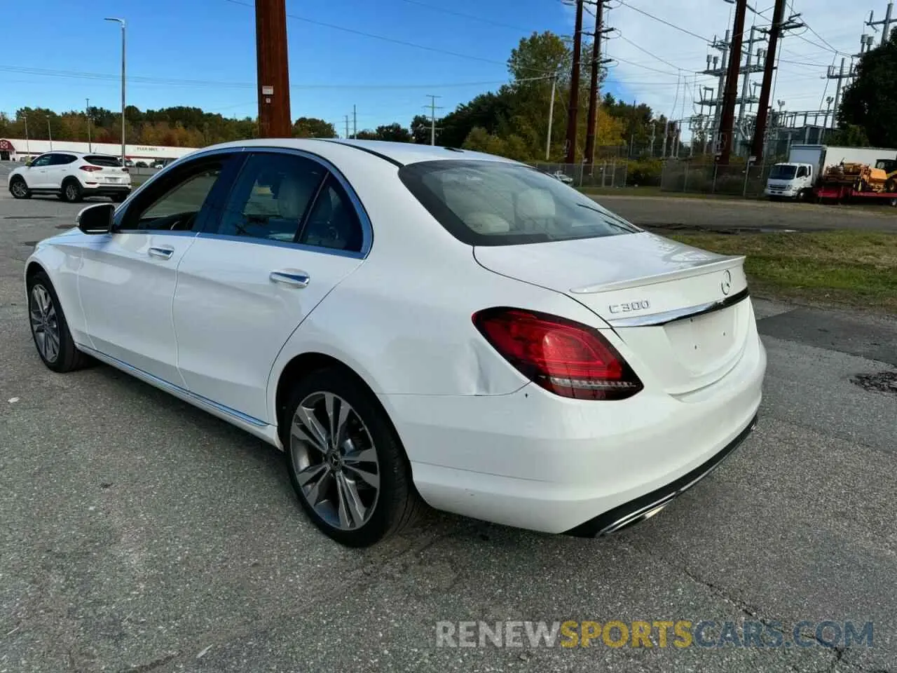 3 Photograph of a damaged car 55SWF8EB0KU291068 MERCEDES-BENZ C-CLASS 2019