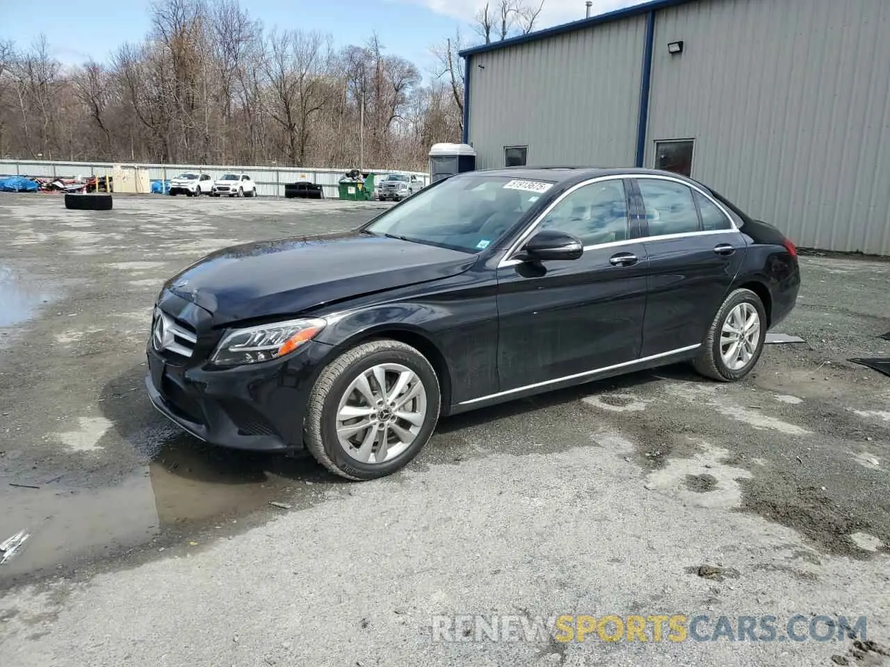 1 Photograph of a damaged car 55SWF8EB0KU310640 MERCEDES-BENZ C-CLASS 2019