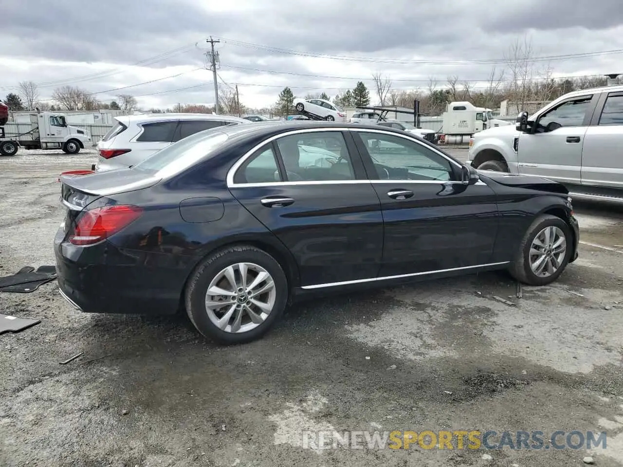 3 Photograph of a damaged car 55SWF8EB0KU310640 MERCEDES-BENZ C-CLASS 2019
