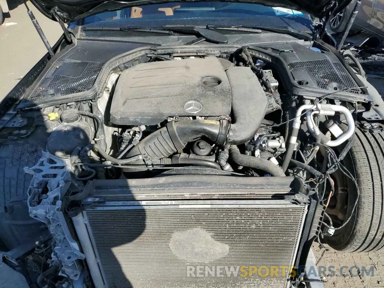 11 Фотография поврежденного автомобиля 55SWF8EB1KU283402 MERCEDES-BENZ C-CLASS 2019