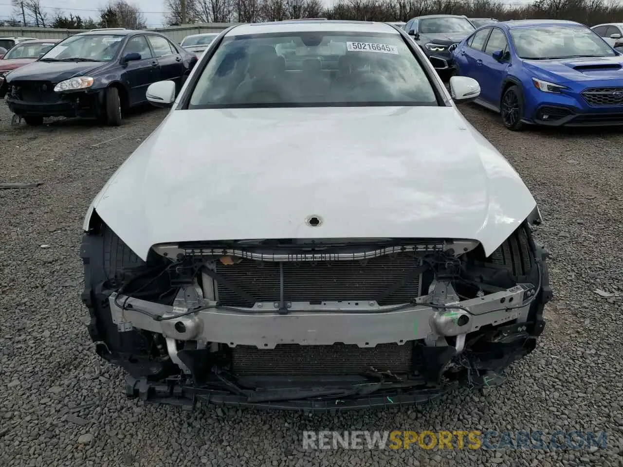 5 Фотография поврежденного автомобиля 55SWF8EB1KU292343 MERCEDES-BENZ C-CLASS 2019