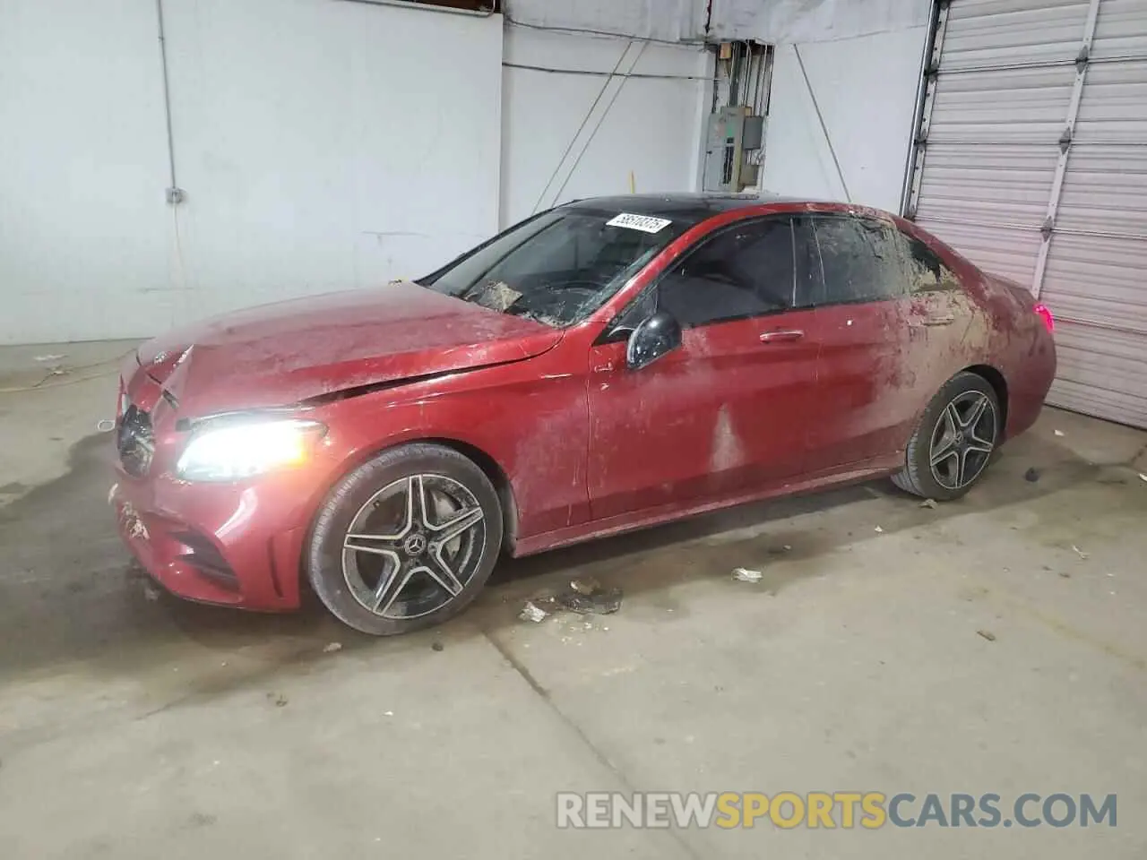 1 Фотография поврежденного автомобиля 55SWF8EB1KU299857 MERCEDES-BENZ C-CLASS 2019