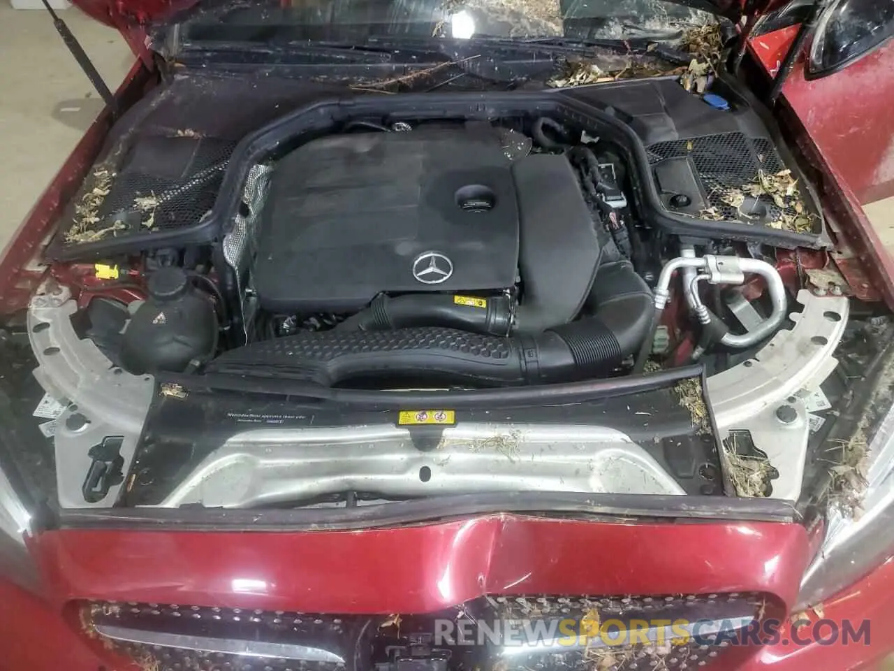 11 Фотография поврежденного автомобиля 55SWF8EB1KU299857 MERCEDES-BENZ C-CLASS 2019