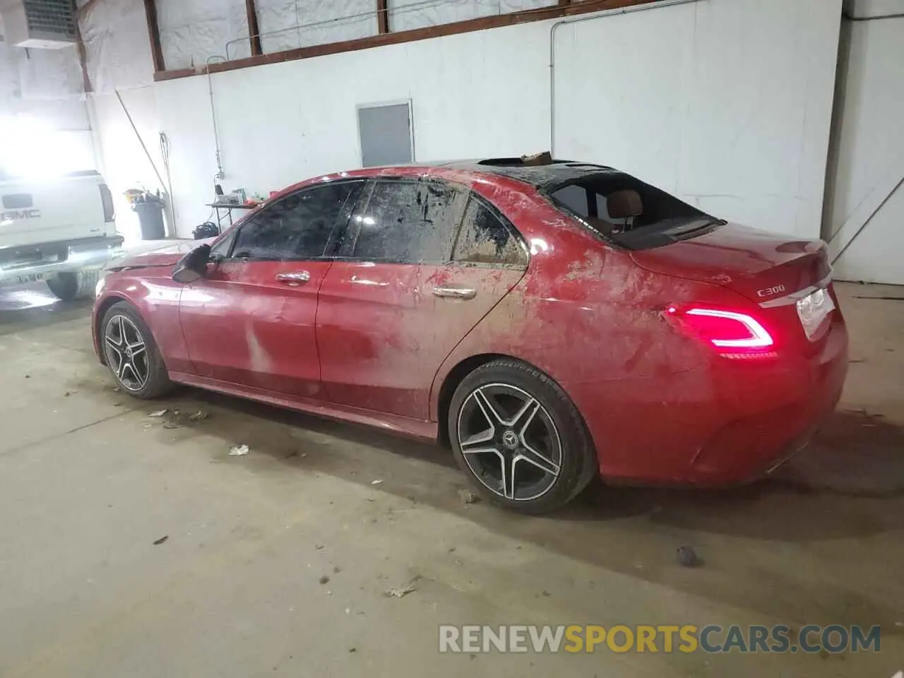 2 Фотография поврежденного автомобиля 55SWF8EB1KU299857 MERCEDES-BENZ C-CLASS 2019