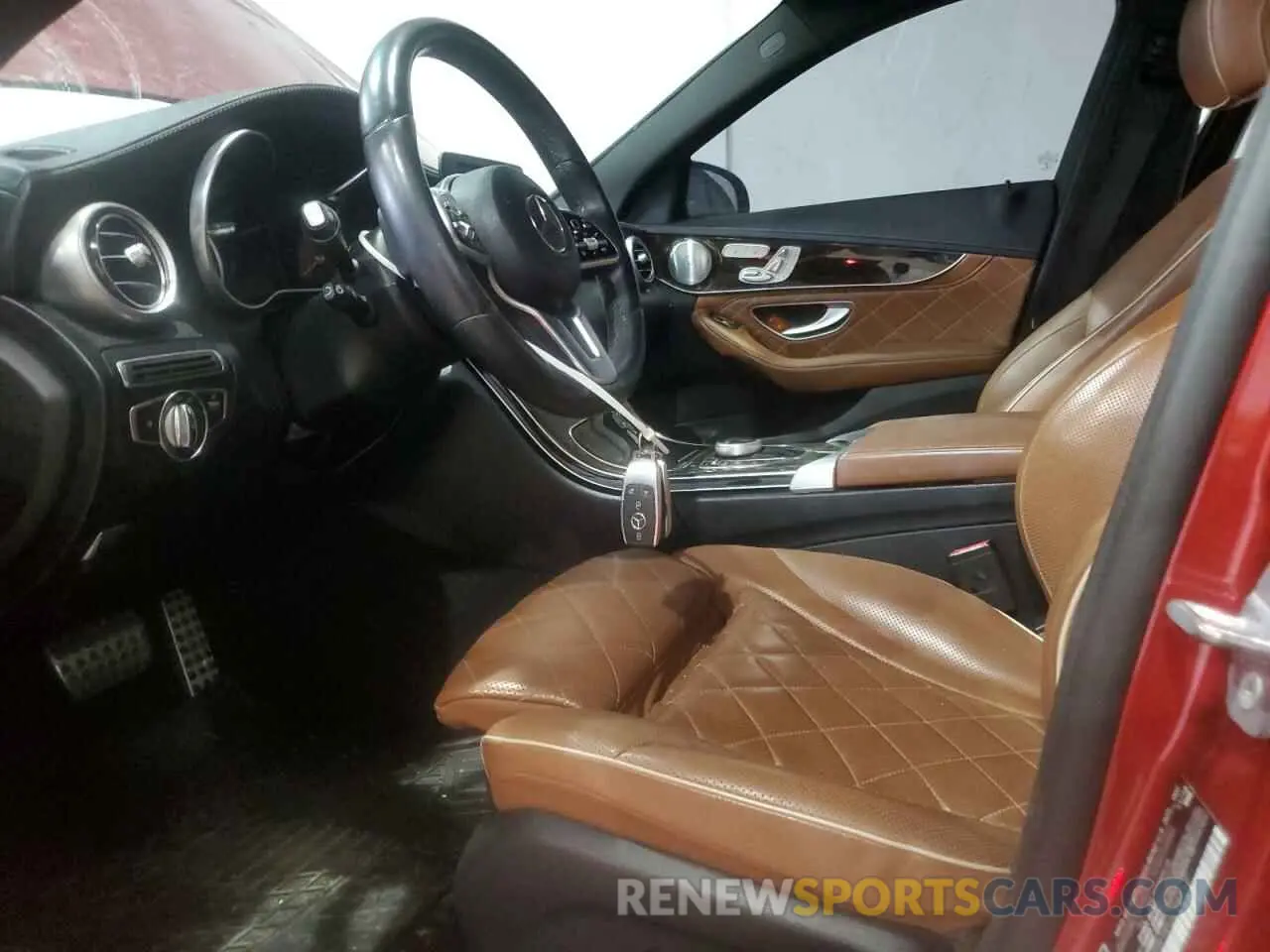 7 Фотография поврежденного автомобиля 55SWF8EB1KU299857 MERCEDES-BENZ C-CLASS 2019