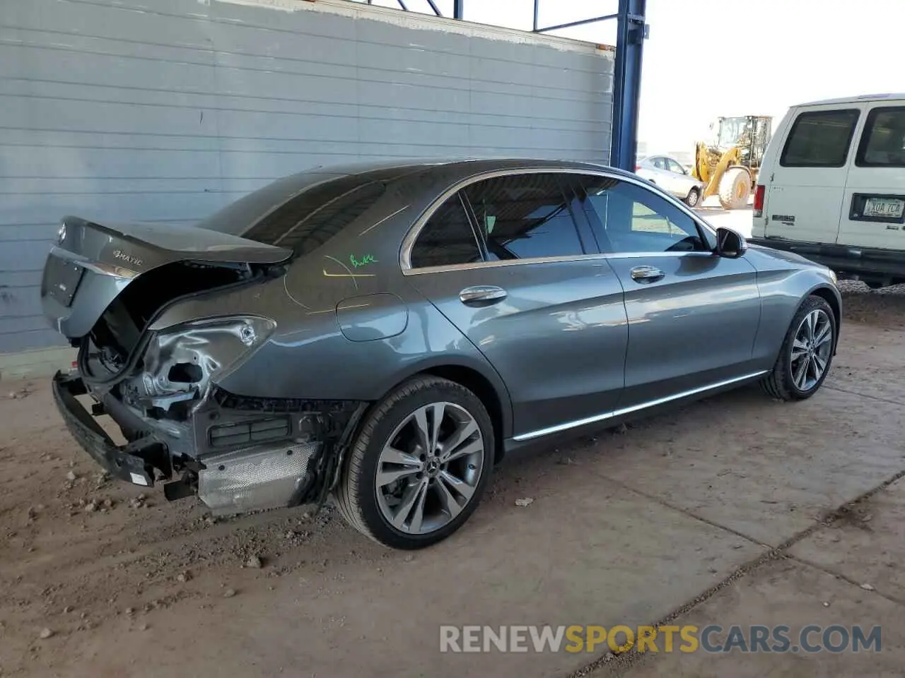 3 Photograph of a damaged car 55SWF8EB1KU305754 MERCEDES-BENZ C-CLASS 2019