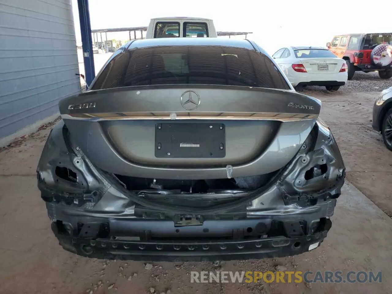 6 Photograph of a damaged car 55SWF8EB1KU305754 MERCEDES-BENZ C-CLASS 2019