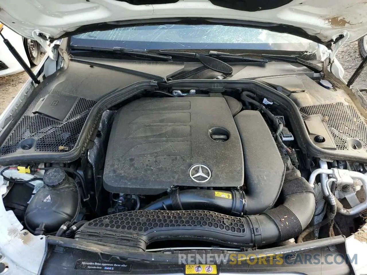 7 Photograph of a damaged car 55SWF8EB1KU306130 MERCEDES-BENZ C-CLASS 2019