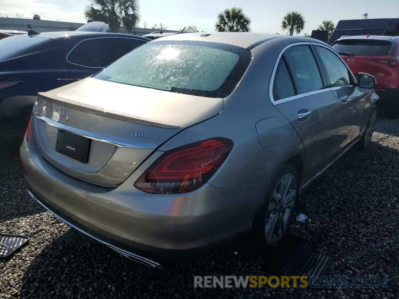 3 Photograph of a damaged car 55SWF8EB2KU313927 MERCEDES-BENZ C-CLASS 2019