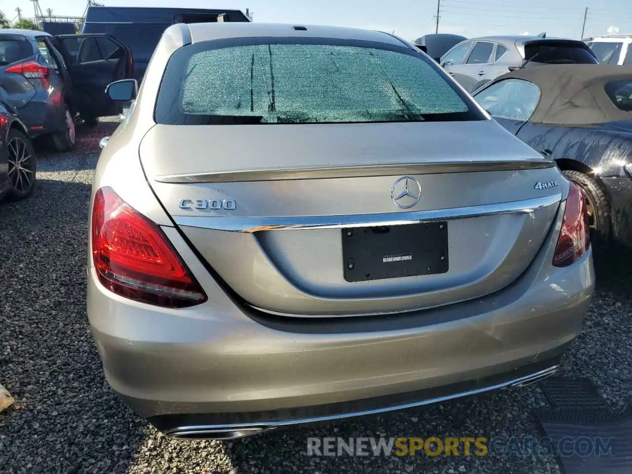 6 Photograph of a damaged car 55SWF8EB2KU313927 MERCEDES-BENZ C-CLASS 2019