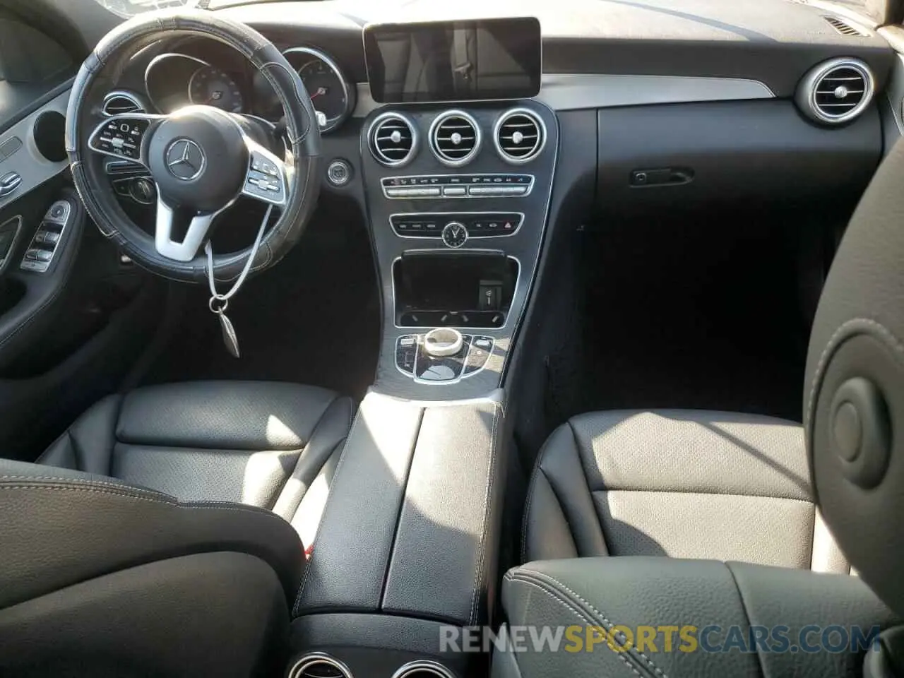 8 Photograph of a damaged car 55SWF8EB2KU313927 MERCEDES-BENZ C-CLASS 2019