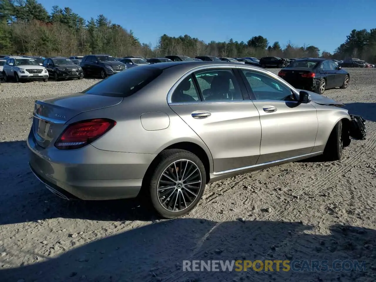 3 Photograph of a damaged car 55SWF8EB3KU282915 MERCEDES-BENZ C-CLASS 2019