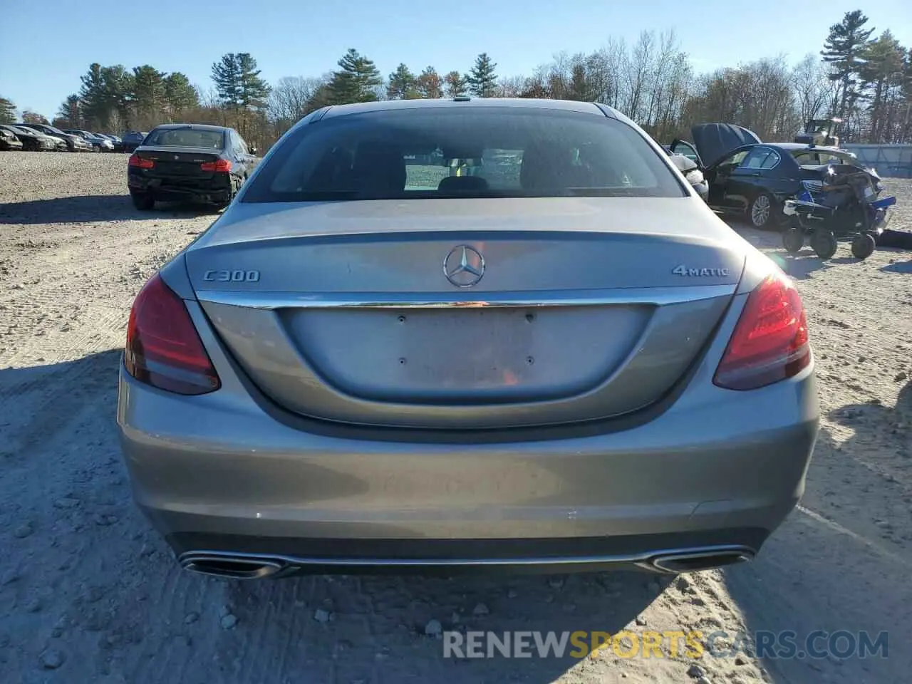 6 Photograph of a damaged car 55SWF8EB3KU282915 MERCEDES-BENZ C-CLASS 2019
