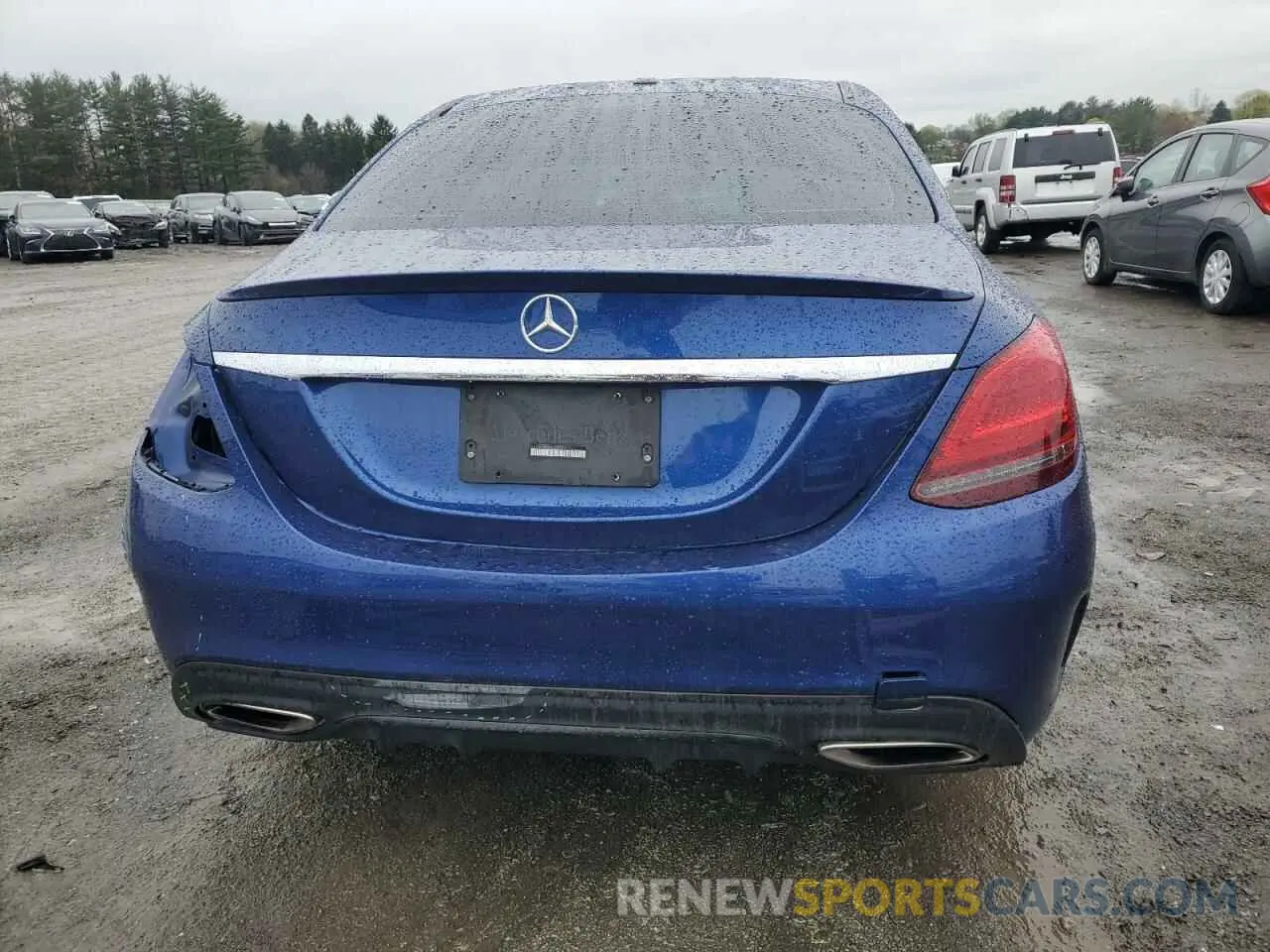 6 Photograph of a damaged car 55SWF8EB3KU285507 MERCEDES-BENZ C-CLASS 2019