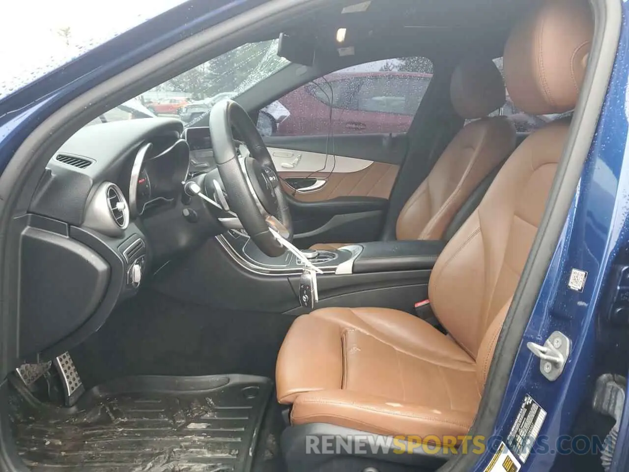 7 Photograph of a damaged car 55SWF8EB3KU285507 MERCEDES-BENZ C-CLASS 2019