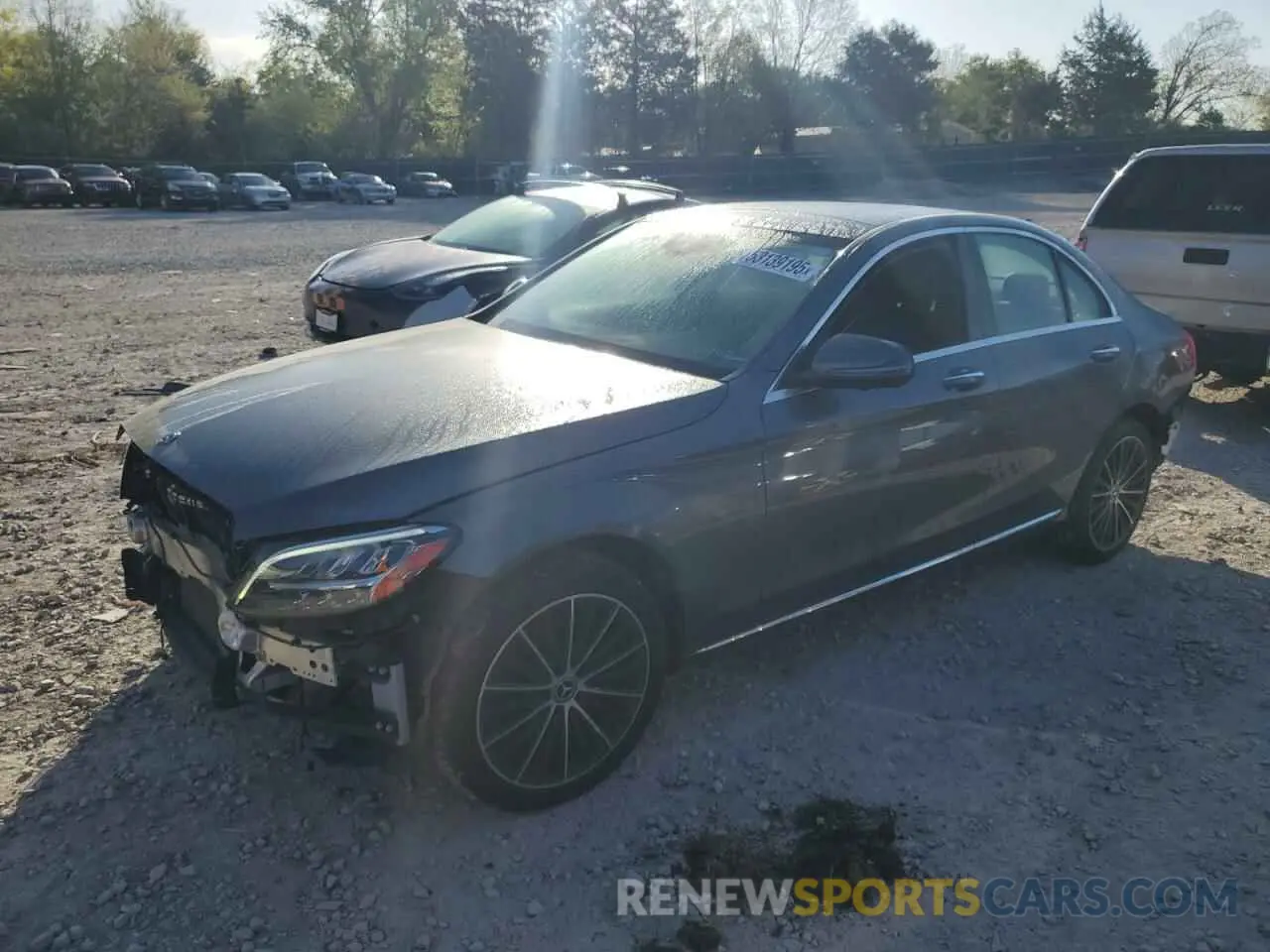 1 Photograph of a damaged car 55SWF8EB3KU293252 MERCEDES-BENZ C-CLASS 2019