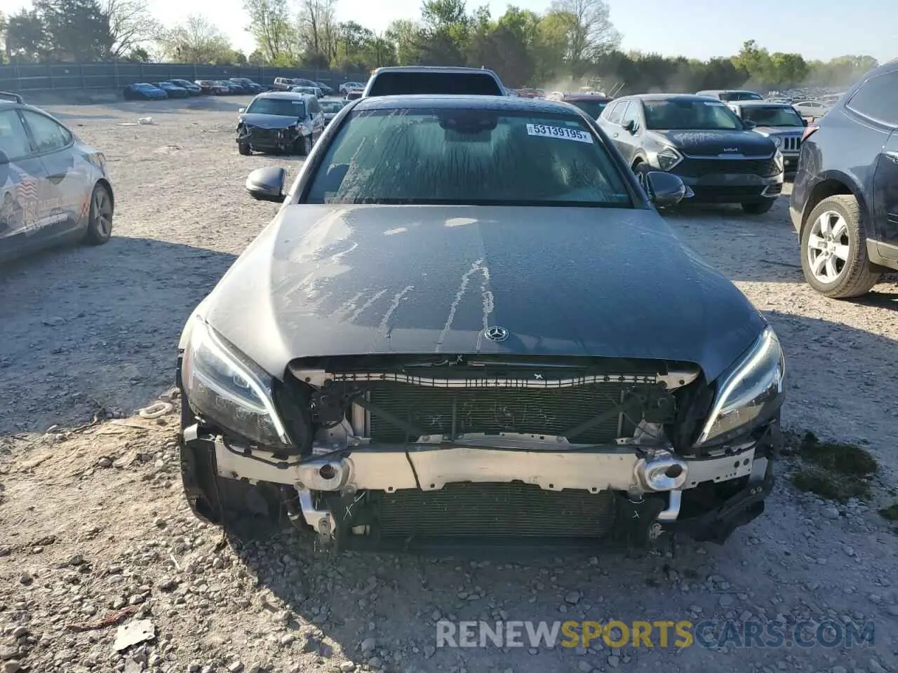 5 Photograph of a damaged car 55SWF8EB3KU293252 MERCEDES-BENZ C-CLASS 2019