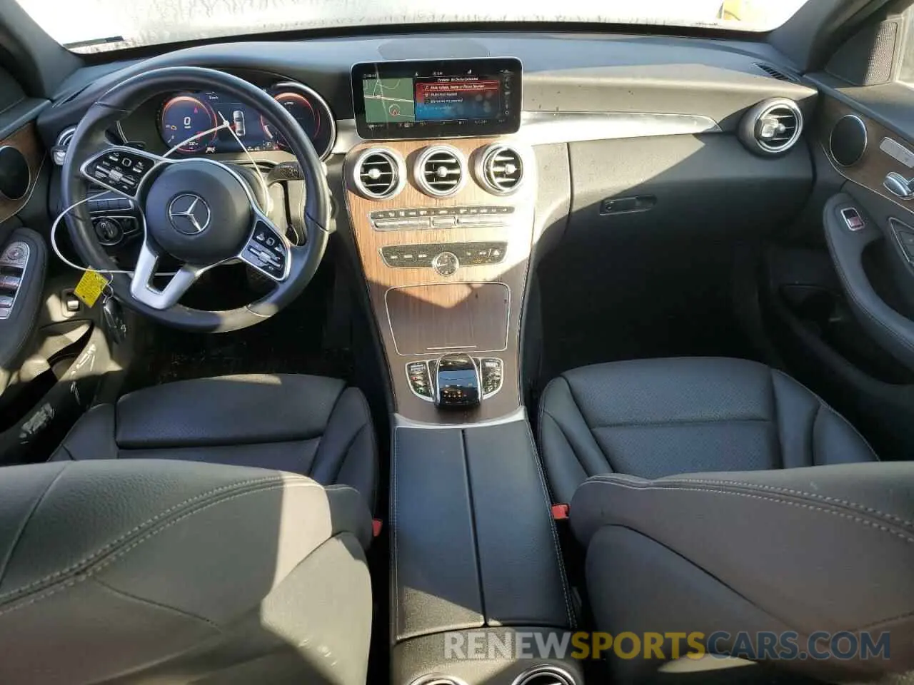 8 Photograph of a damaged car 55SWF8EB3KU293252 MERCEDES-BENZ C-CLASS 2019
