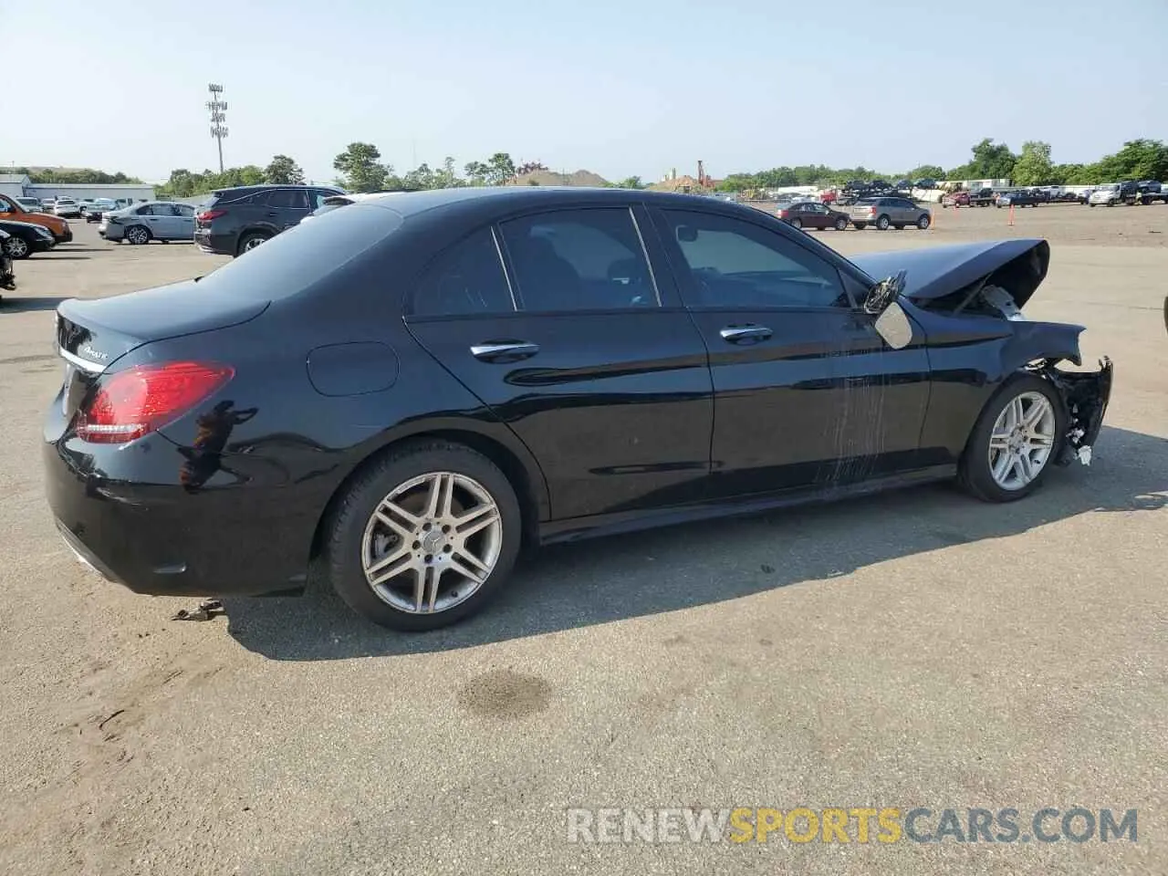 3 Photograph of a damaged car 55SWF8EB3KU313399 MERCEDES-BENZ C-CLASS 2019
